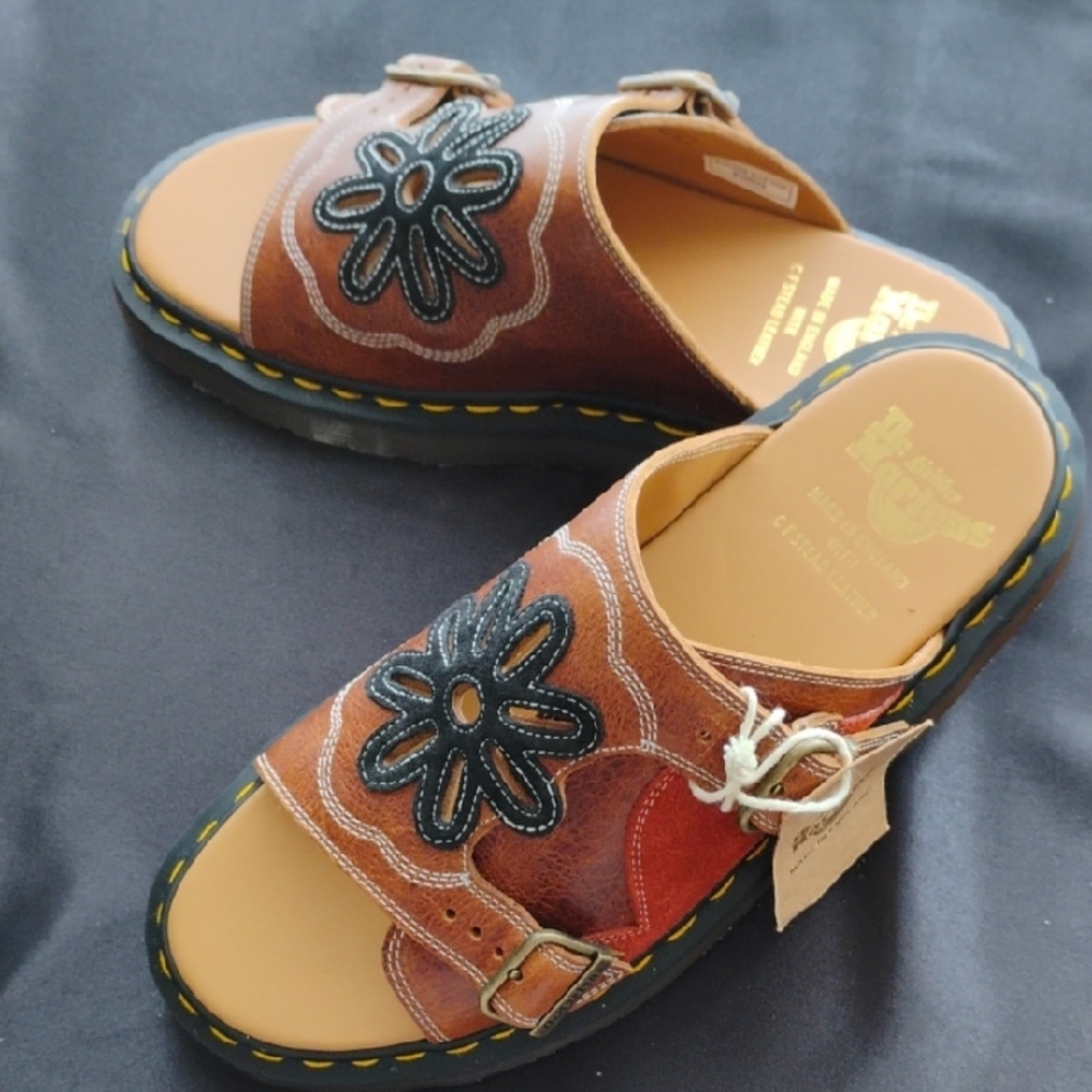 Dr. Martens Multicolor Leather Sandals